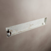 MONDIAZ EASY Nis 149,5x29,5cm in solid surface kleur Frappe. 1 vak  geschikt voor in- of opbouw